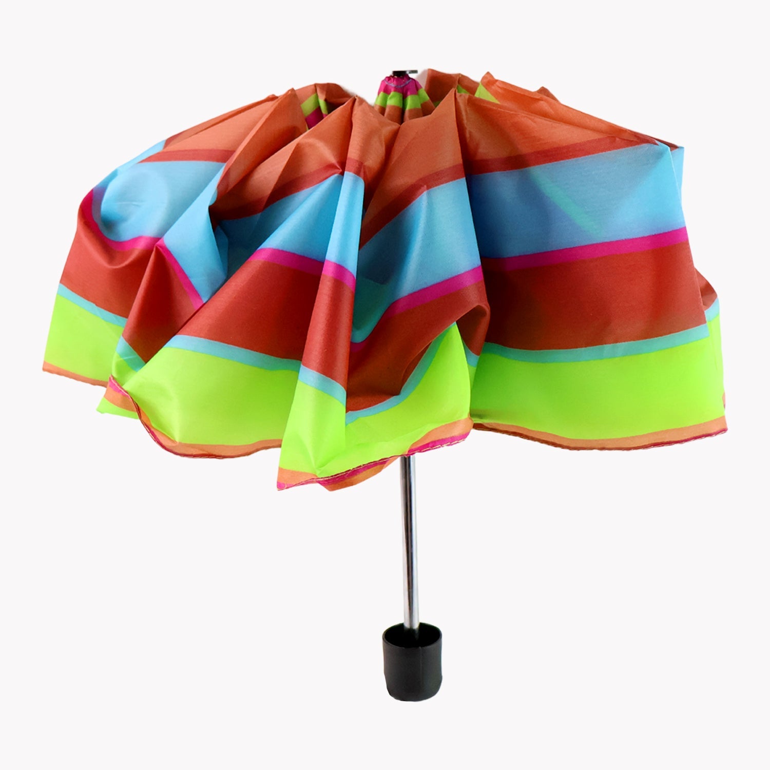 3-Fold Sun & Rain Protective Solid Foldable Umbrella, (1 Pc / Mix Design) 3-Fold Sun & Rain Protective Solid Foldable Umbrella, (1 Pc / Mix Design)